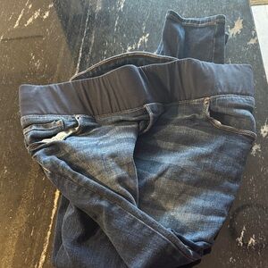 Old Navy Dark Blue Skinny Jeans with Elastic Waistband